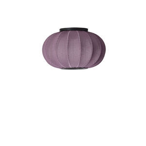 Made By Hand - Loftlampe/Væglampe - Knit-Wit 45 Oval Ceiling/Wall - Burgundy